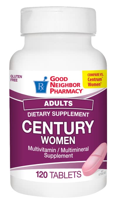 Good Neighbor Pharmacy GNP Century Adult Women's Multivitamin Tablets 120