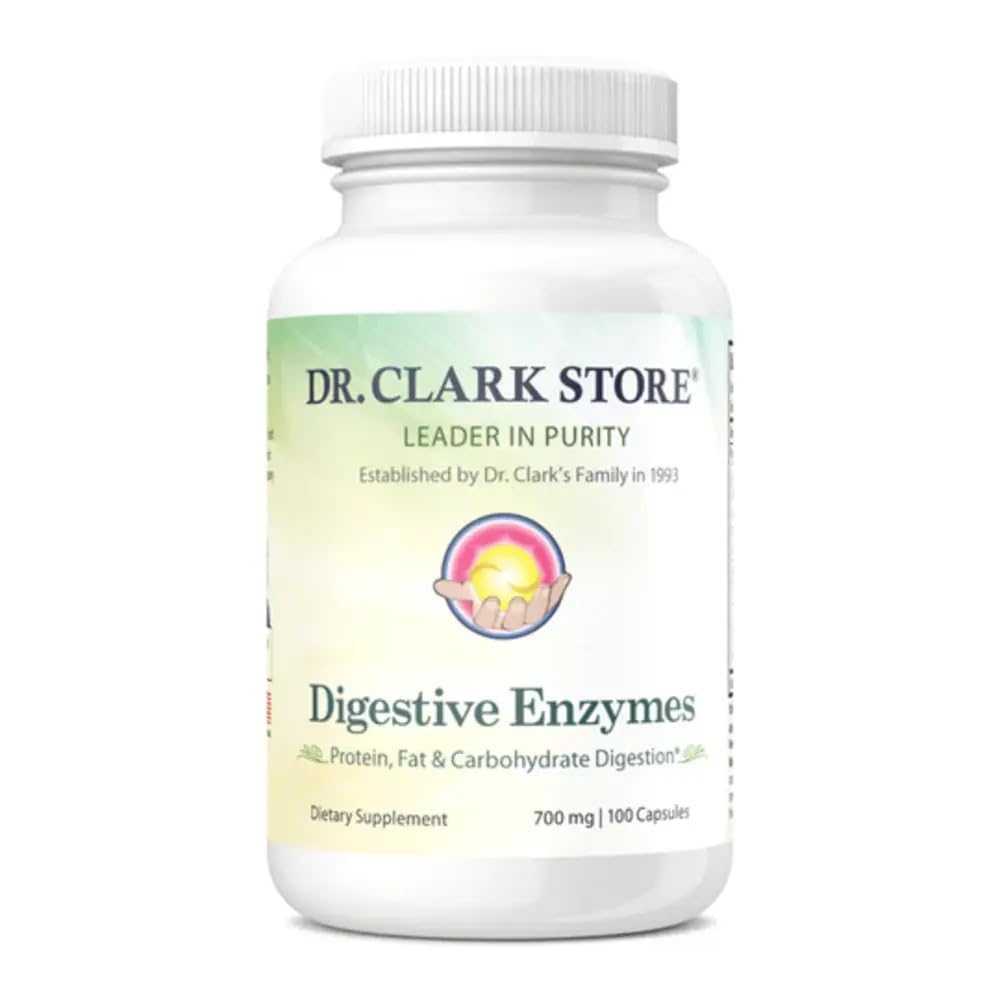 Dr Clark Store Digestive Enzymes Supplement Capsule 100