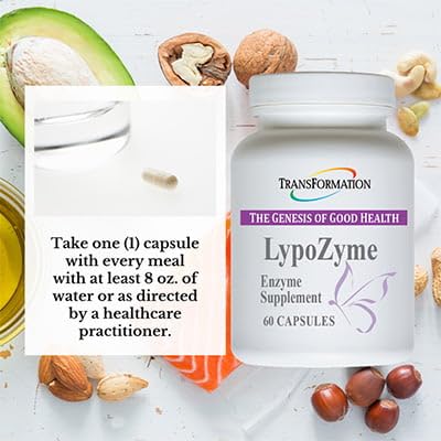 TRANSFORMATION LypoZyme Enzyme Supplement 120 Capsules