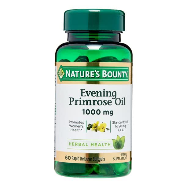 Nature's Bounty Evening Primrose Oil Softgels 180