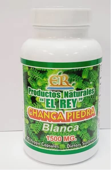 Productos Naturales El Rey Chanca Piedra Blanca 1500 mg Capsule 1 Count