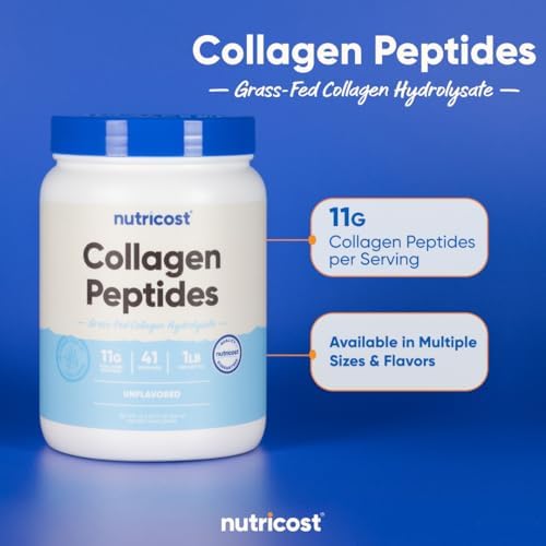 Nutricost Collagen Peptides Powder 1 lb