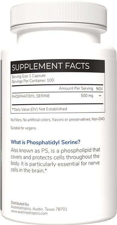 Austinootropics Phosphatidylserine Capsules 100 Capsules