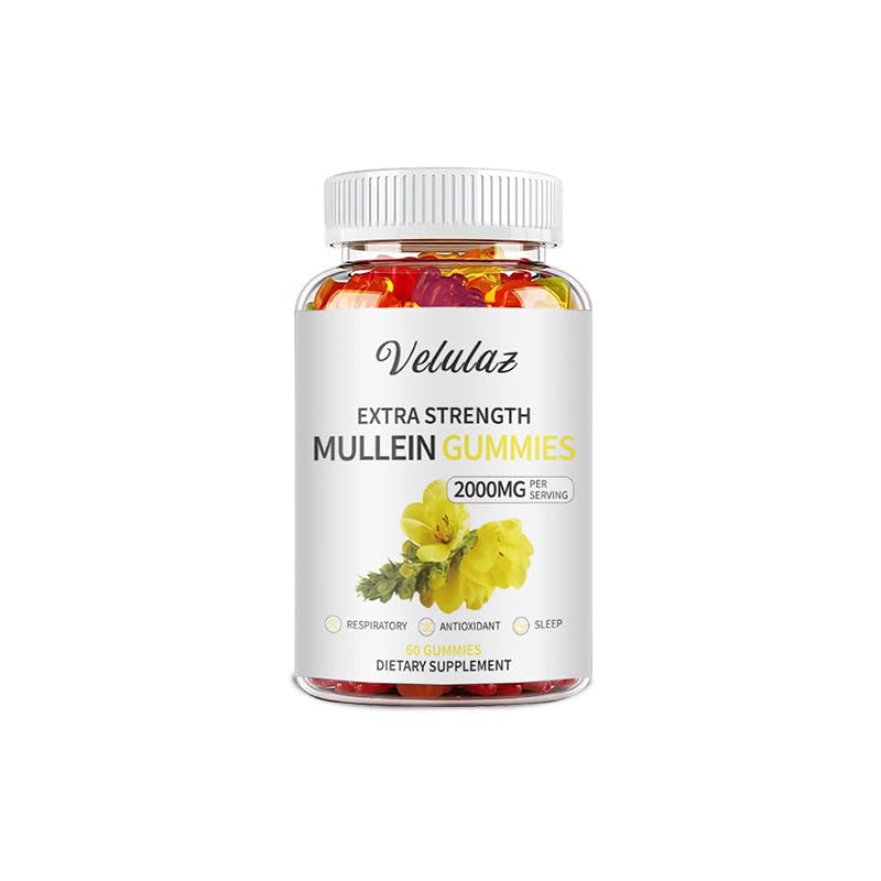velulaz Mullein Gummies 60 Count