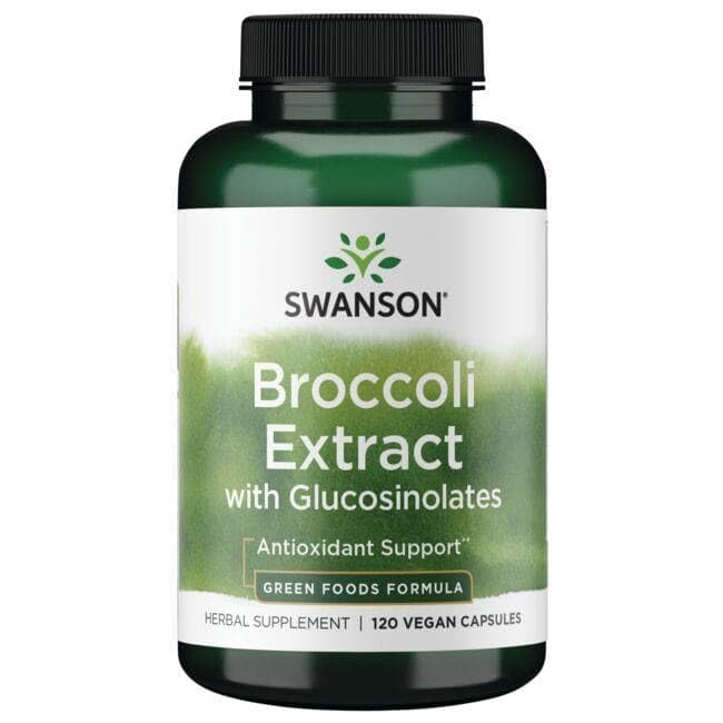 Swanson Broccoli with Glucosinolates Capsules 120