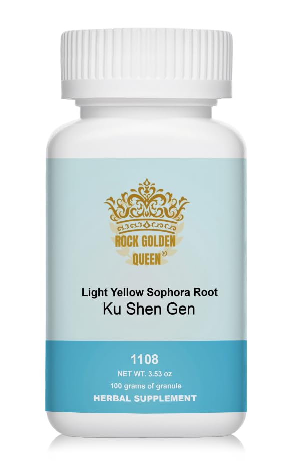 Rock Golden Queen Ku Shen Gen Sophora Root Granule Powder, 3.53 Ounces