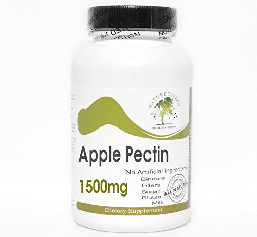 Naturetition Supplements Apple Pectin 1500mg, 90 Capsules