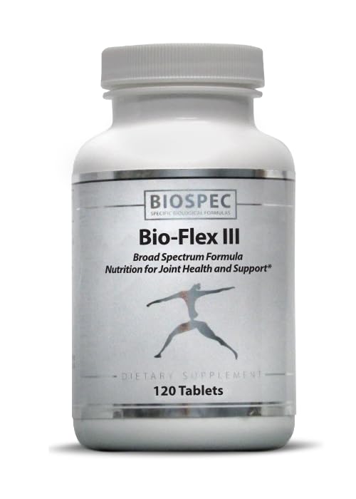 BIOSPEC NUTRITIONALS Bio-Flex III Joint Support Supplement Tablet 120 Count