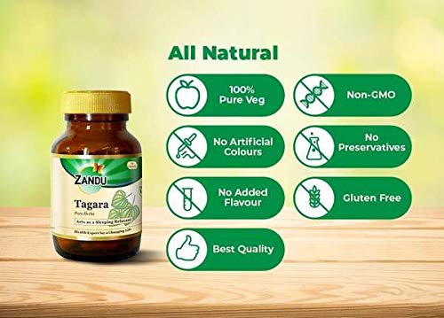 Zandu Tagara 60-Count Tablets