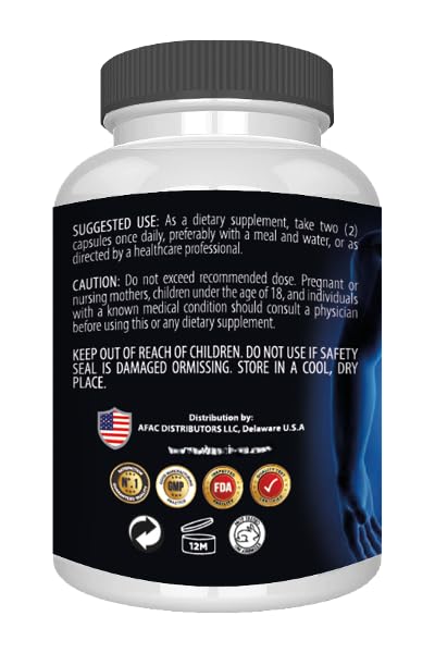 Generic Glucosamine Chondroitin with Turmeric MSM & Boswellia Joint Support Supplement Capsules, 200