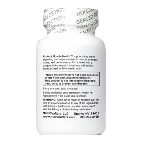 NutriCrafters Protect Muscle Health Capsule, 60 Count
