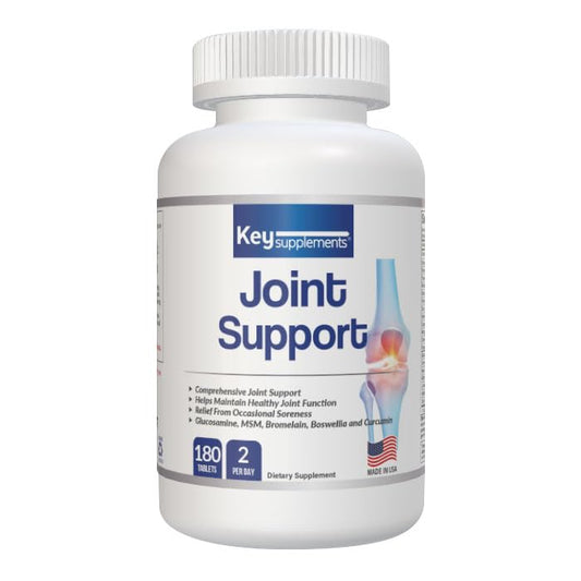 Keysupplement Joint Support Glucosamine & Chondroitin, 180 Tablets