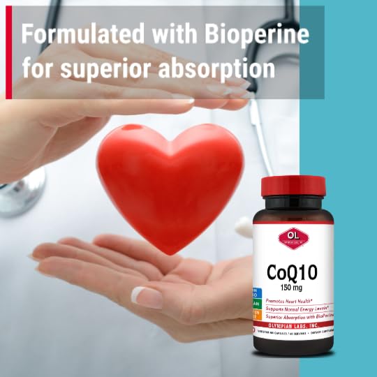 Olympian Labs CoQ10 150mg Capsules, 60 Capsules