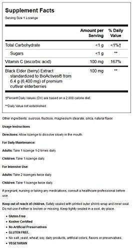 Nature's Way Sambucus Original Elderberry Tablets 30