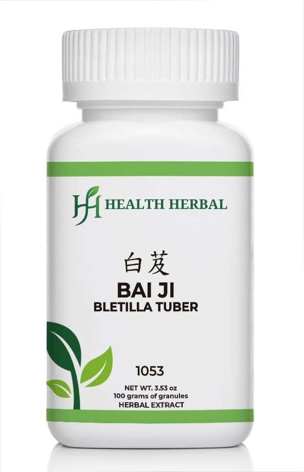 Health Herbal Bai Ji/Common Bletilla Tuber Granule Powder 3.53