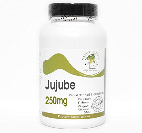 Naturetition Supplements Jujube 250mg Capsule, 180 Capsules
