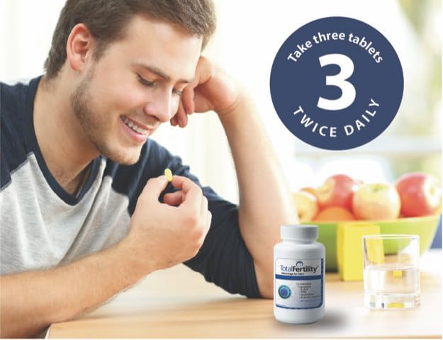 Total Fertility Advantage for Men by Trusted Science 180 Capsules