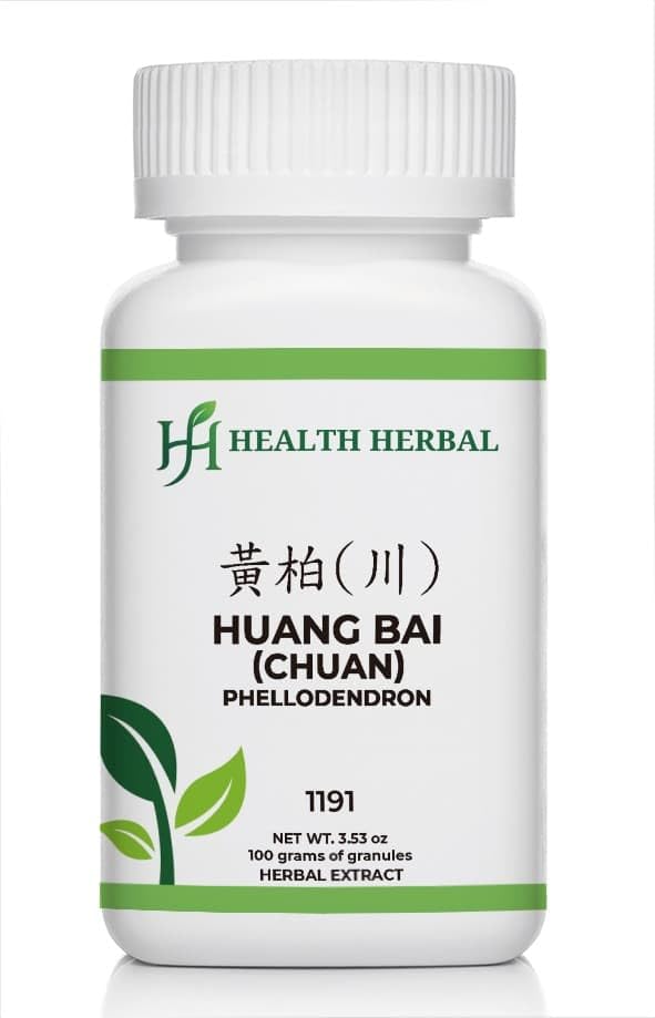 Health Herbal Huang Bai/Cork Tree Bark Powder 3.53 oz