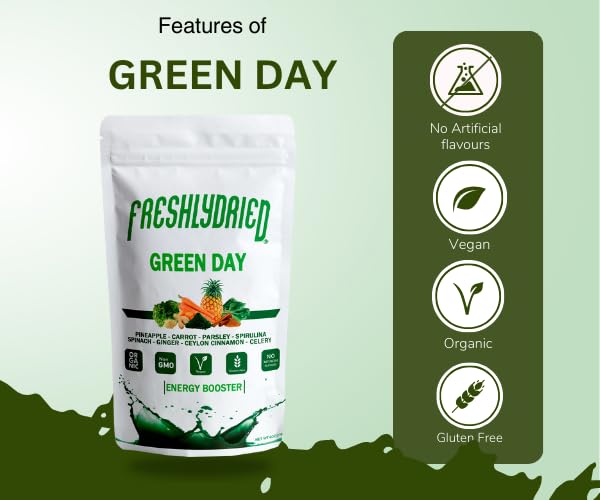 Freshlydried Green Day Powder 6 Ounce