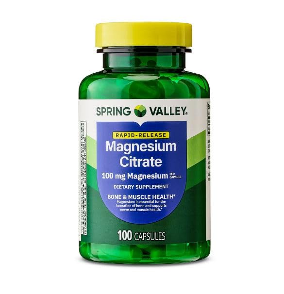 H4U Magnesium Citrate Bone Health Dietary Supplement Gummy 60 Count
