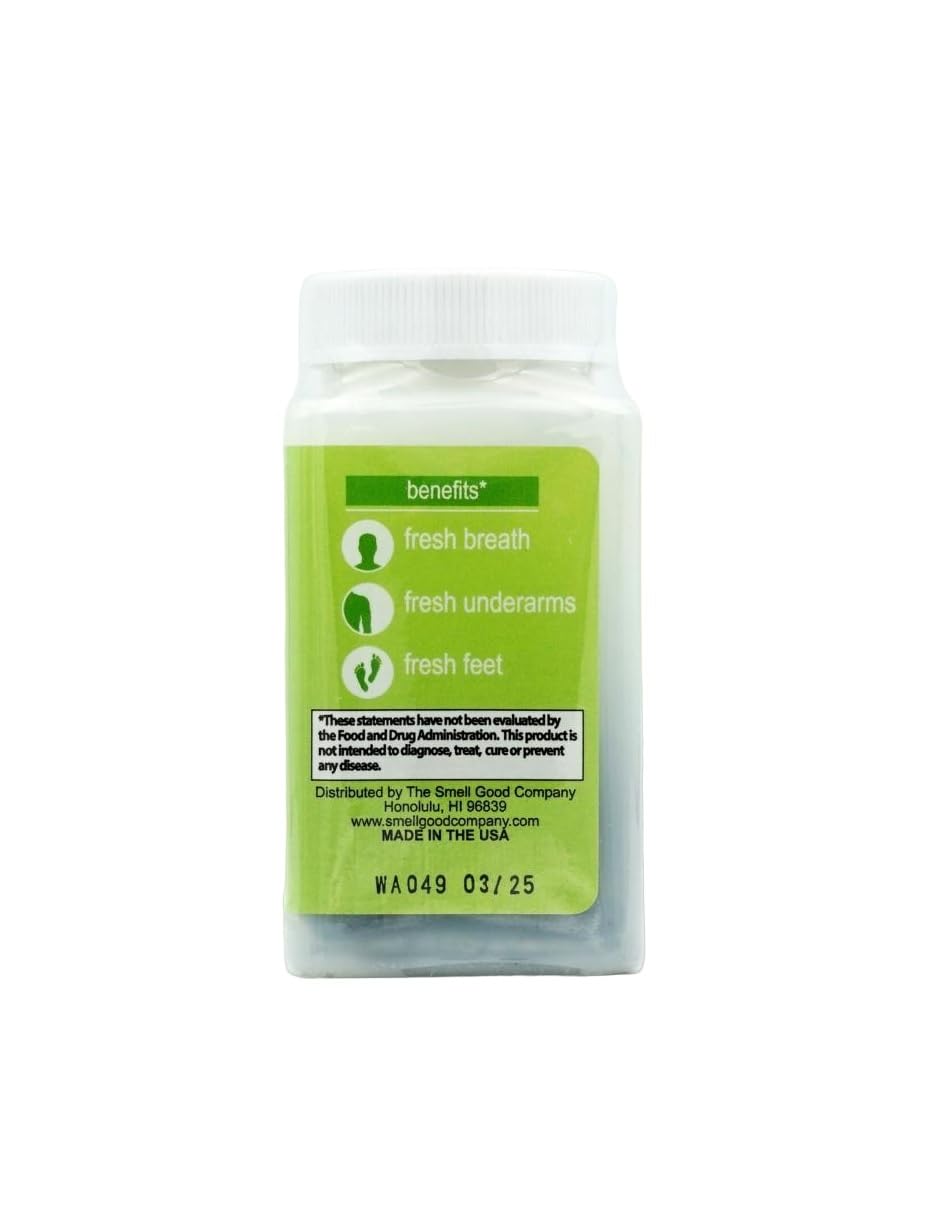 Body Mint Smell Great Day and Night Original Tablets, 60 Count
