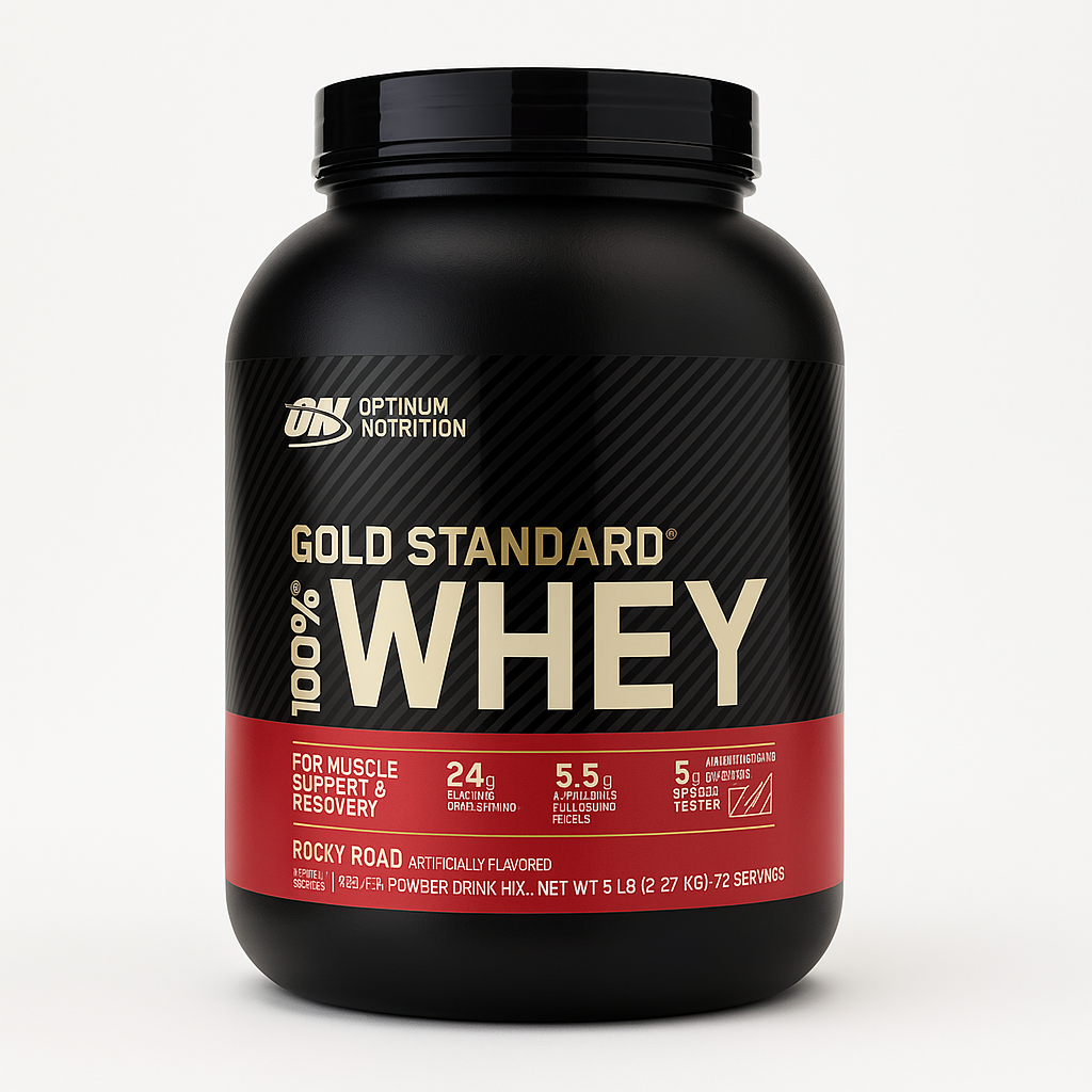 Optimum Nutrition Gold Standard Whey Protein Powder, 5 lb (Pack of 1)