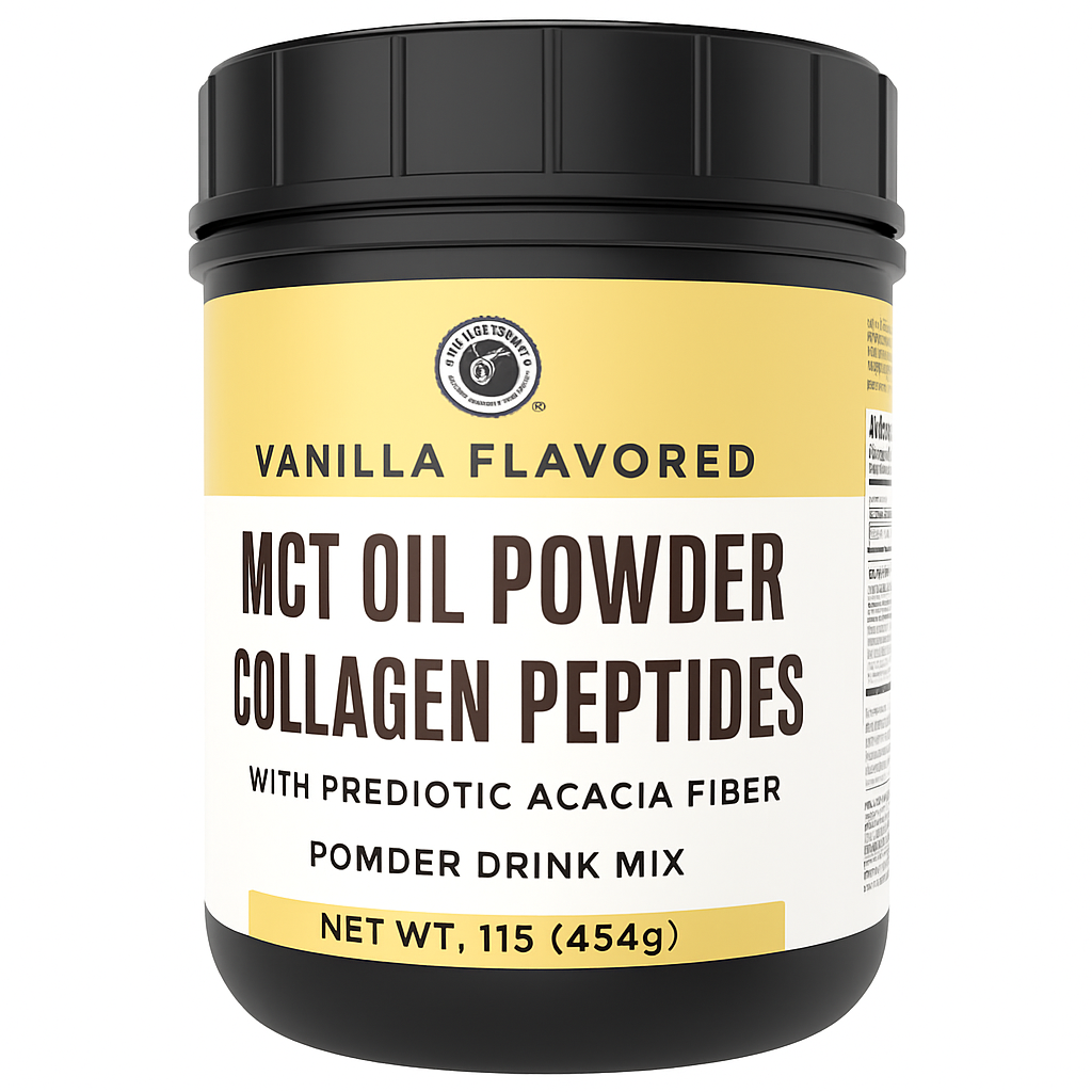 Left Coast Performance MCT Oil Powder Acacia Fiber & Collagen Pack 1