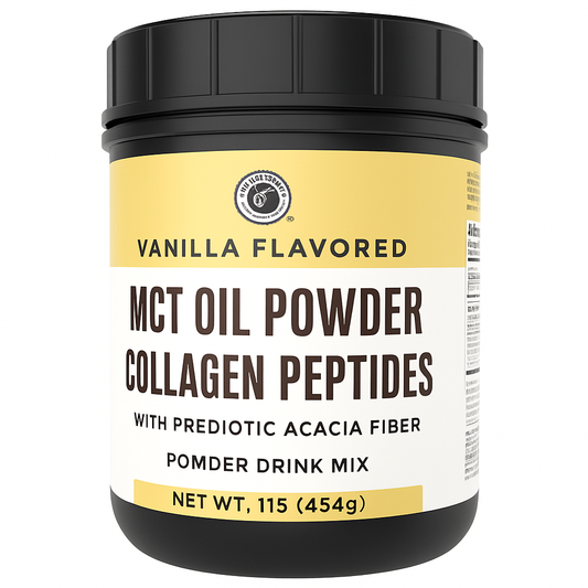 Left Coast Performance MCT Oil Powder Acacia Fiber & Collagen Pack 1