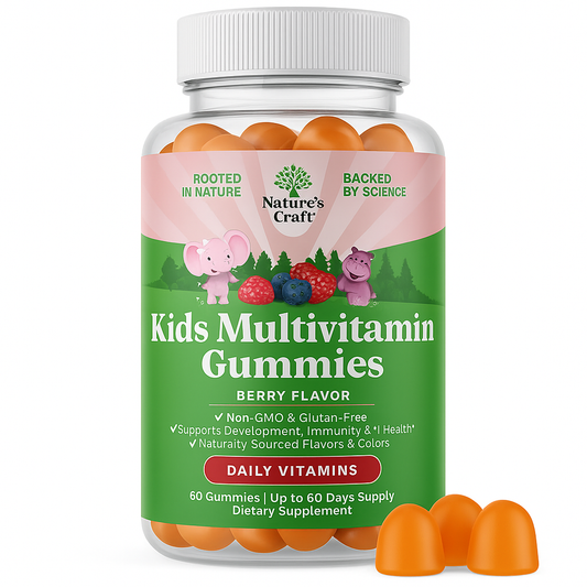 Nature's Craft Kids Multivitamin Gummies - 60 Count