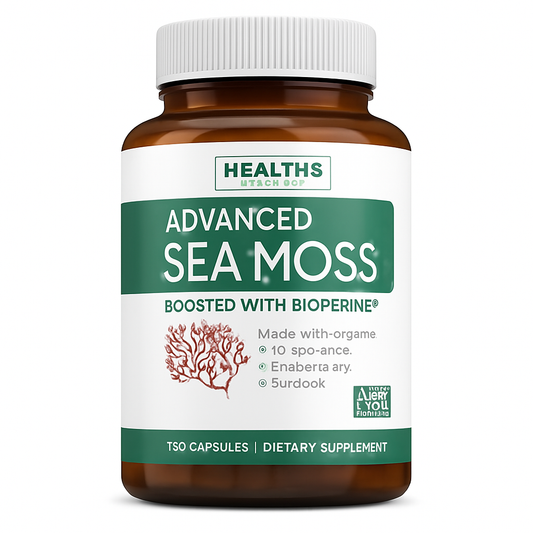 Healths Harmony Intestinal Guard & Irish Sea Moss Bundle 2x120 Capsule