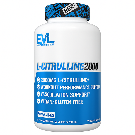 EVL Nutrition EVL L-Citrulline2000 Capsule 90 Count