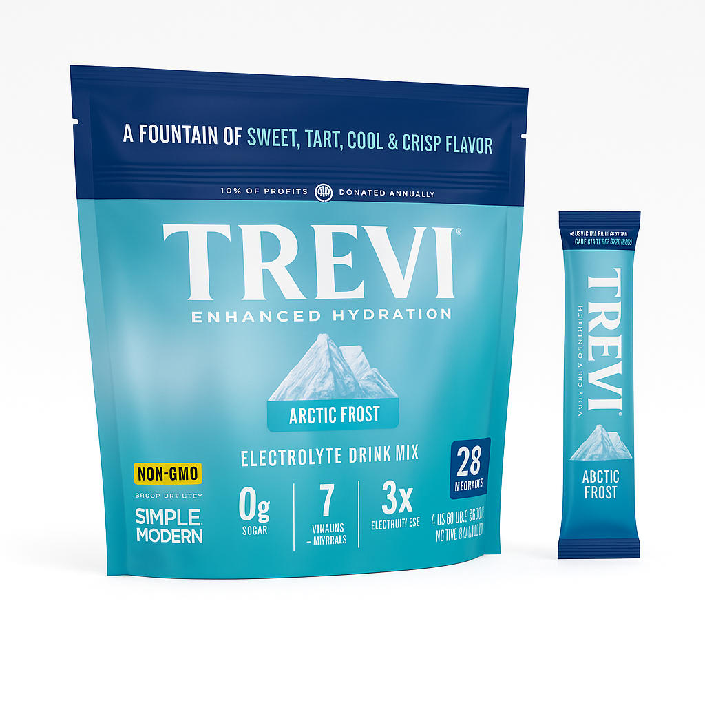 TREVI Electrolytes Powder Packets, 1 Pack