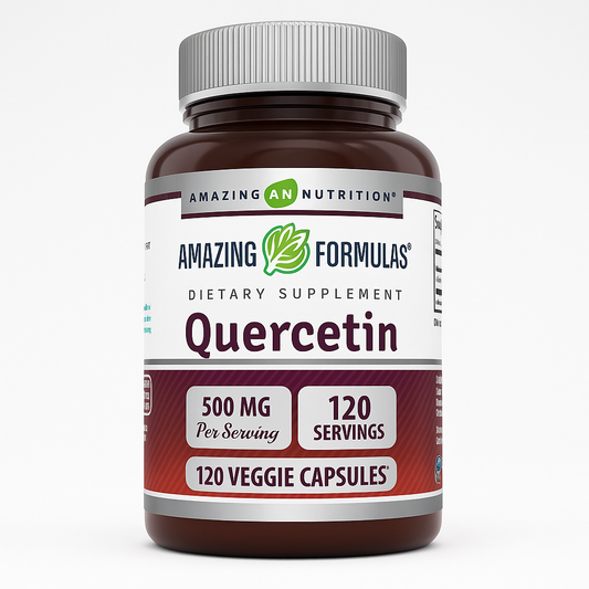 Amazing Nutrition Quercetin Capsules 360 Count