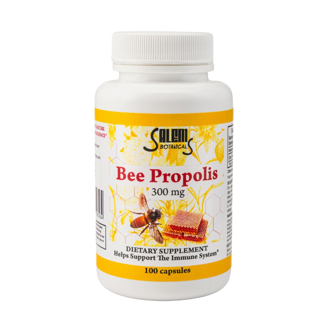 Salem Botanicals Bee Propolis Capsule 100 Count