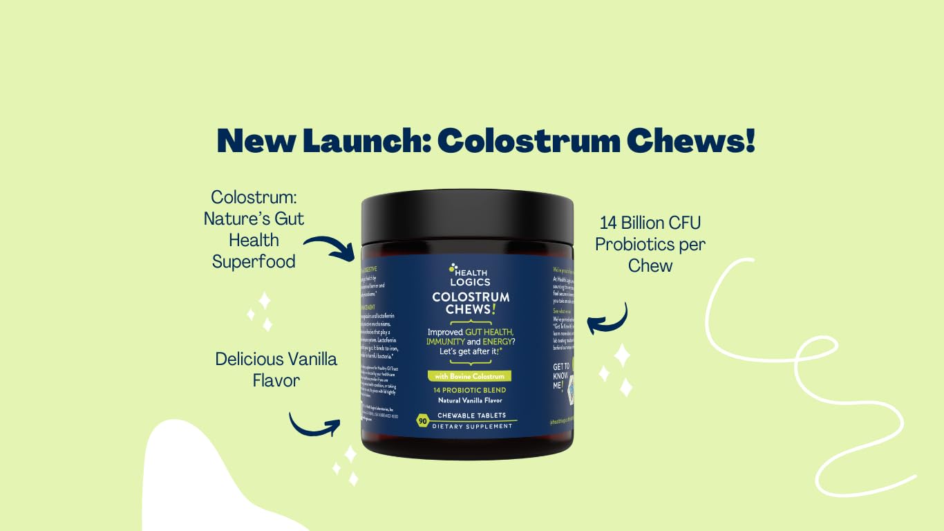 Health Logics Colostrum Chews 90 Servings