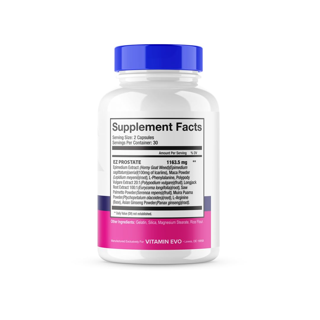 Vitamin Evo EZ Prostate Capsules, 180 Capsules