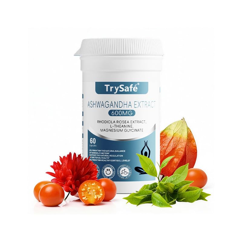 TrySafe 1100MG Cortisol Supplements Capsule 60 Count