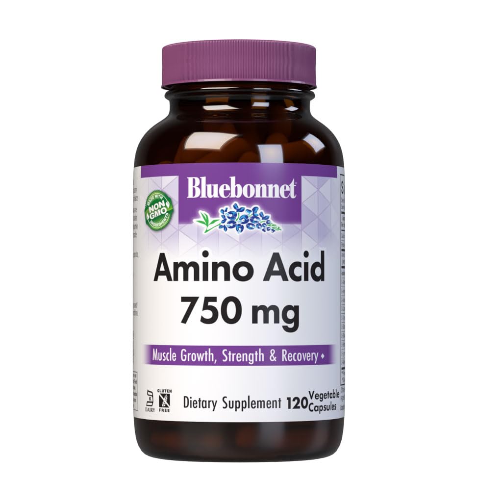 BlueBonnet Amino Acid 750 mg Capsule 120
