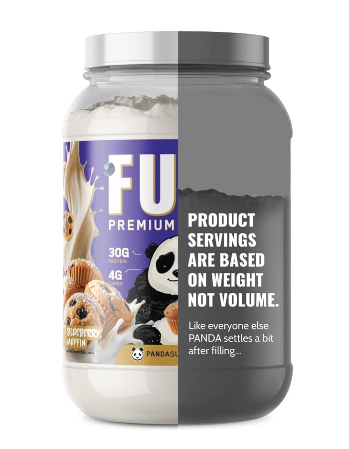 Underground Bio Labs Panda Fuel Premium Whey Protein Powder, 40 Servings