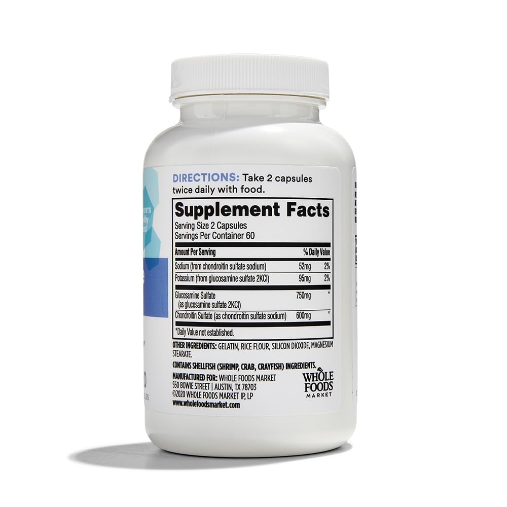365 by Whole Foods Market Glucosamine Chondroitin Capsule, 120 Capsules