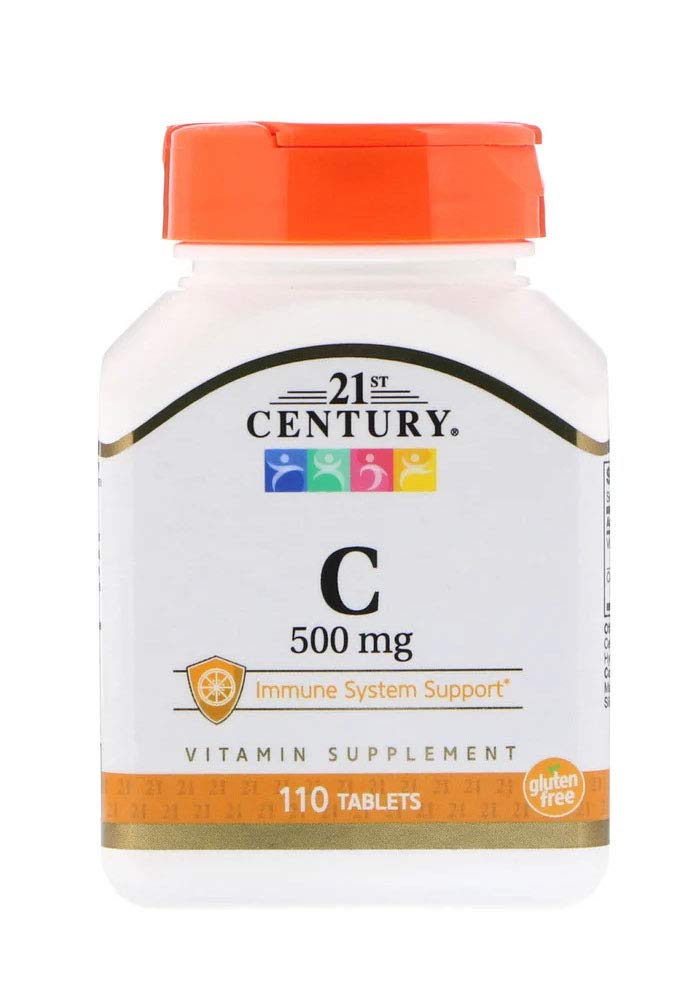 21st Century Vitamin C 500mg Time Release Tablets, 110 Count