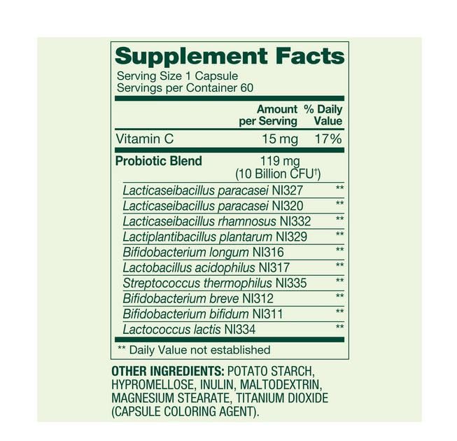 H4U Probiotic Vegetable Tablet 60 Count