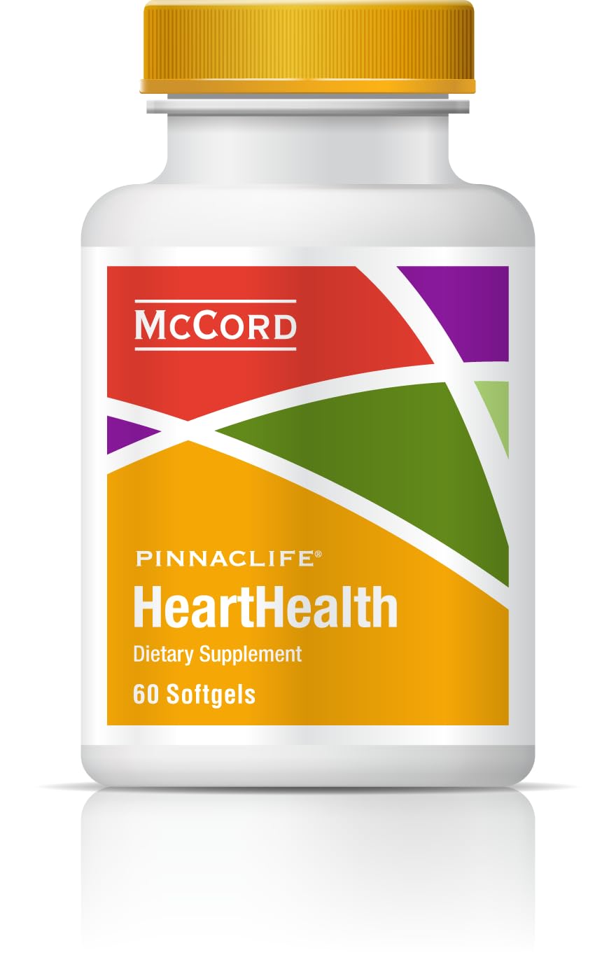 Pinnaclife McCord HeartHealth Omega-3 Fish Oil with Lemon Softgel 60 Count