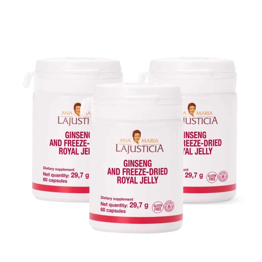 Ana María Lajusticia Ginseng and Freeze-Dried Royal Jelly Tablet, 1 Count