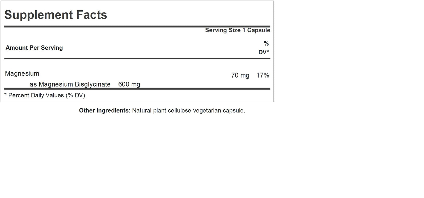 Andrew Lessman ProCaps Magnesium Bisglycinate Capsules, 480 Capsules