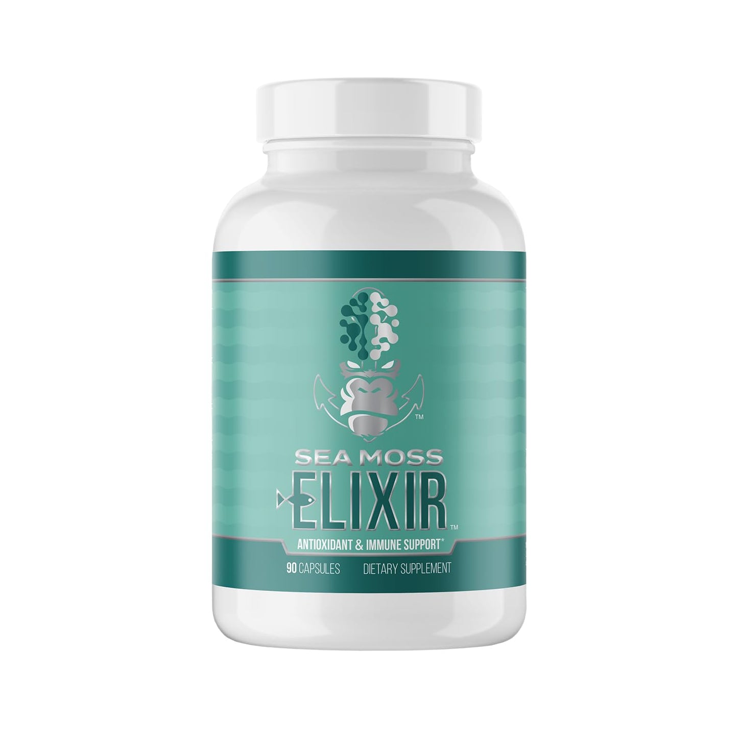 Gorilla Mind Sea Moss Elixir Capsules 920 Count