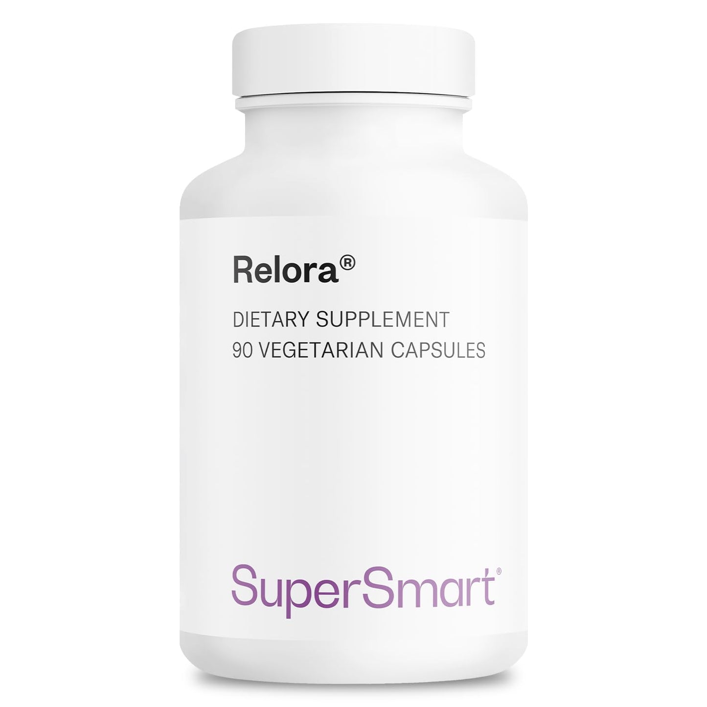 Supersmart Relora 750mg per Day Magnolia Officinalis & Phellodendron Amurense Extract Supplement Capsule 90 Count