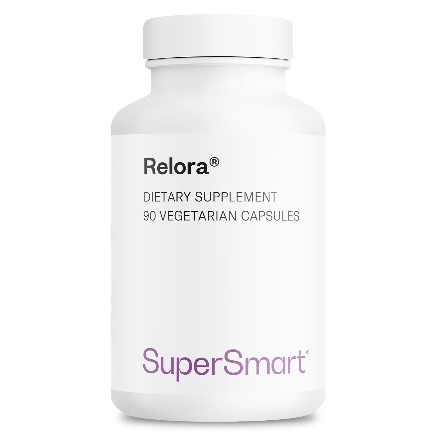 Supersmart Relora 750mg per Day Magnolia Officinalis & Phellodendron Amurense Extract Supplement Capsule 90 Count