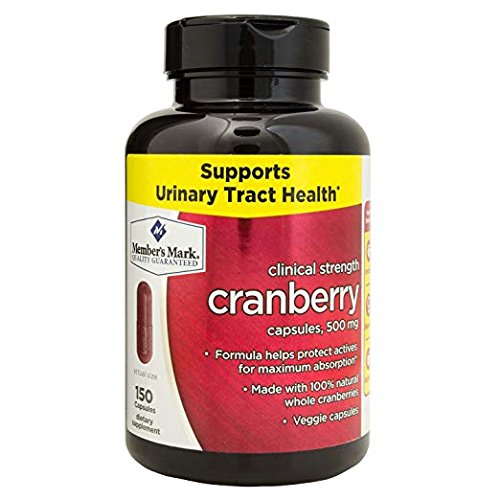 Member's Mark Clinical Strength Cranberry Supplement Capsule 1 Count