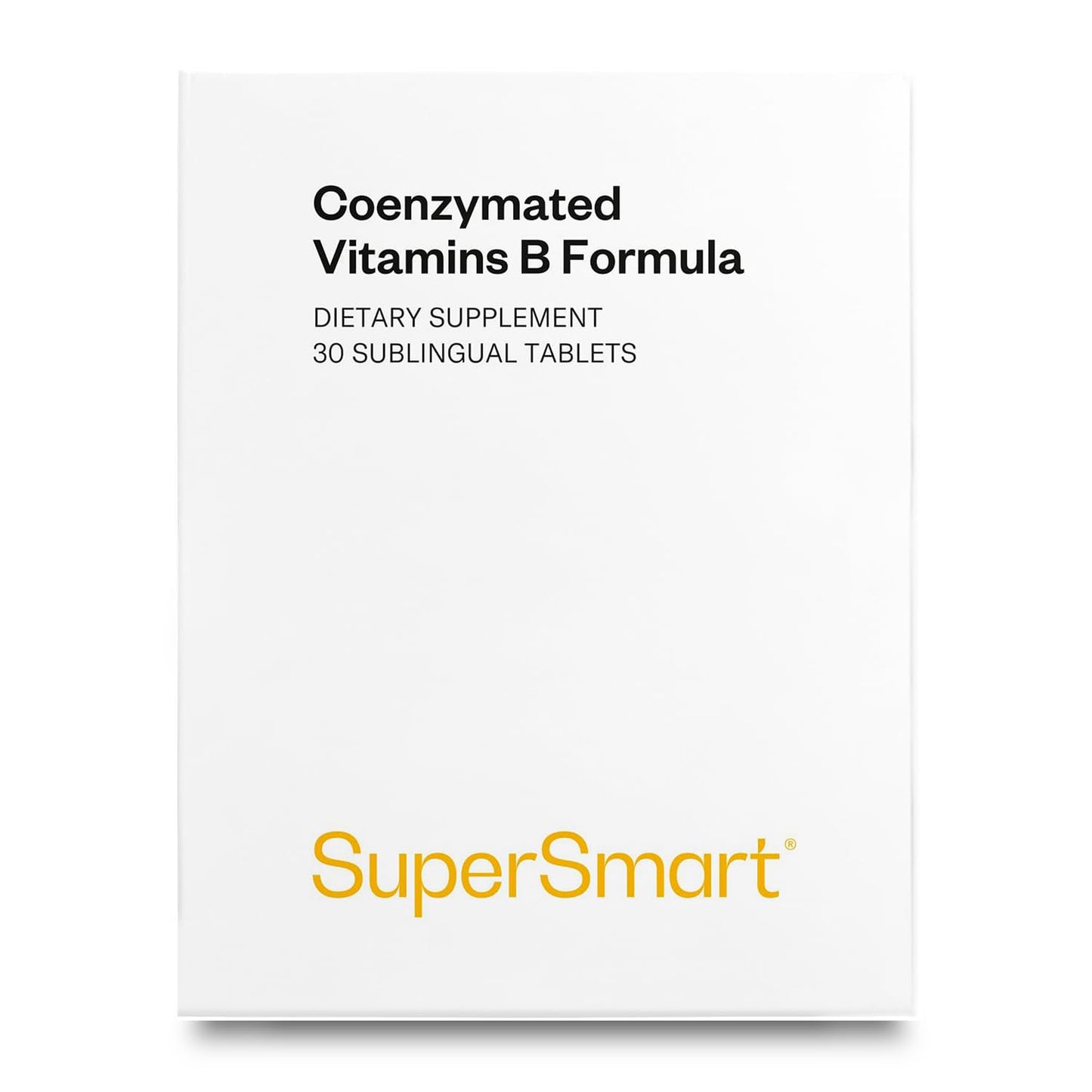 Supersmart Coenzymated B Formula Tablet 30 Tablets
